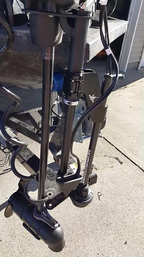 The Low Pro Rod Rack Livescope mount is almost complete. This will run straight through the 360-Ultrex mount so you can still use that as well. Turns side to side with just a twist of the handle and a directional arrow to show you where you're pointed at. Coming very soon. | Low Pro Rod Rack