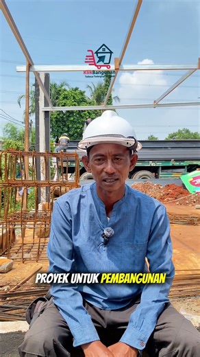 Pak asep sebagai spv di proyek padel mempercayakan besi WF nya dari klikbangunan #besiwf