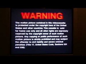 Opening to Beethoven 1992 VHS