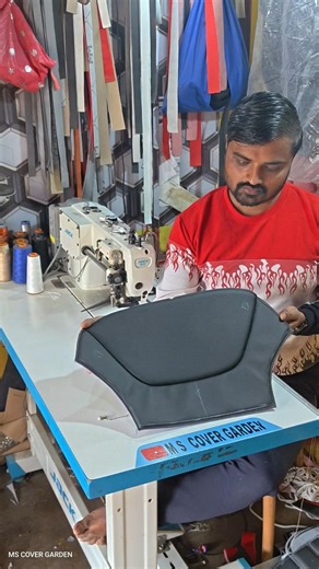 Car Seat Cover joint stitching tutorial fast stitching #shortvideo #sewing #shorts