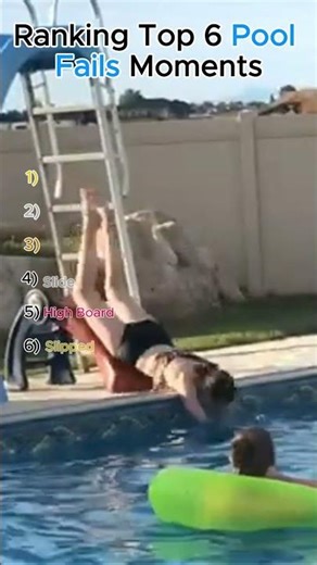 Ranking Top 6 Pool Fails #Fails