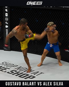 985K views · 4.5K reactions | Epic moments from the incredible fight between Gustavo Balart and Alex Silva at ONE 162! | ONE Championship | Facebook