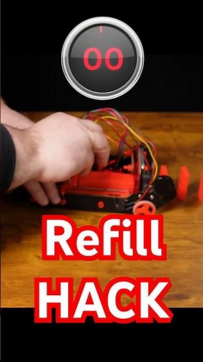 NO Reset! NO STRESS! Refill Hack - Domino Robot