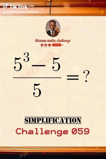 Simplification challenge. ✅💥 #fyp #viralmath #mathstest #mathequation #basicmath #mathschallenge