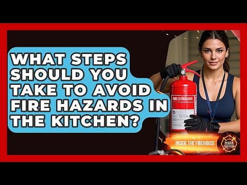 What Steps Should You Take to Avoid Fire Hazards in the Kitchen? - Inside the Firehouse