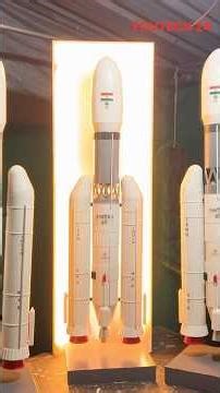 GSLV MK3 PVC MODEL 1 METER HEIGHT HIGH FINISH #handmade #pvcRocketModel