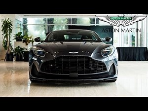 Grabbing the Keys to the 2024 Aston Martin DB12 | Exhaust Rev + Walkaround