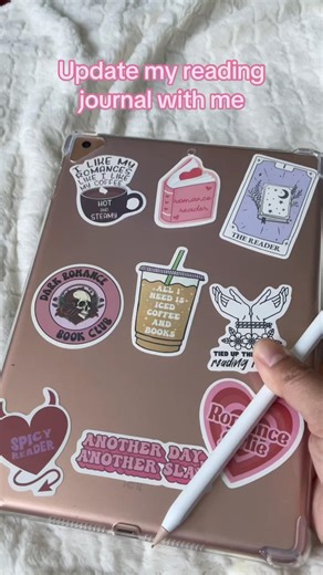 Ipad book journal with me ✨ #ipad #fyp #books