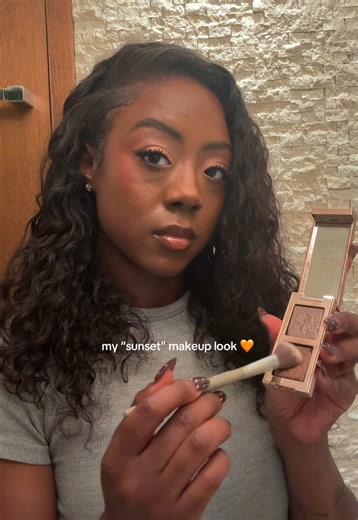 My Sunset Therapy Makeup Look with Top Products