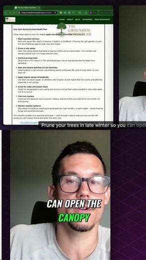 Prevent Tree Disease: Expert Tips for Healthy Harvests #shorts