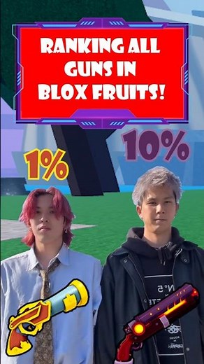 Ranking All Guns in Blox Fruits! #gamevuichannel #roblox #bloxfruits #update #trending