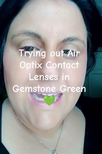 Testing out Air Optix Contact Lenses just for fun