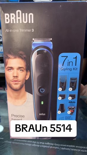 ‏BRAUn 5514 hair trimmer #اسرع_رفيو_في_مصر #الصيف #hairtrimmer #BRAUn