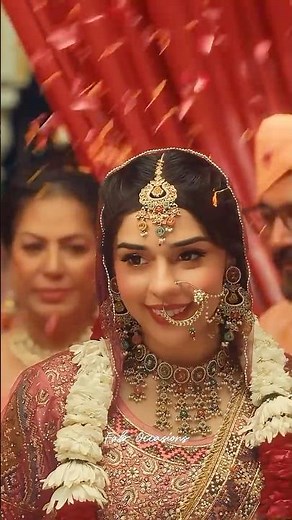 Avinash Mishra and Eisha Singh Wedding Song | Shukriya Song | Couple Goals | Bollywood Song | Bridal