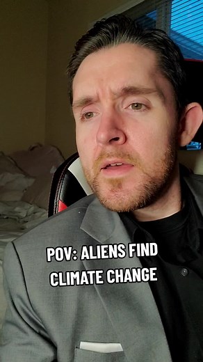 aliens having a hot take... get it? #aliens #alien #climatechange #wholesome