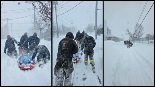 Providence firefighters praised for work during Blizzard of ’26