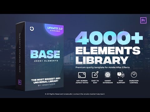 BASE Library 3.0 for Premiere Pro | NEW UPDATE