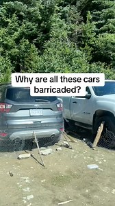 Why are all these cars barricaded? | EdmundRambo