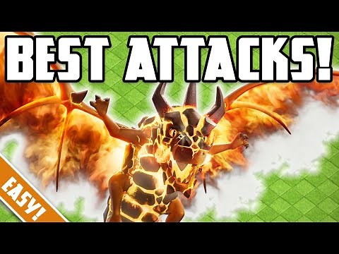 Best Super Dragon Attack Strategy for EVERY Town Hall (Clash of Clans)