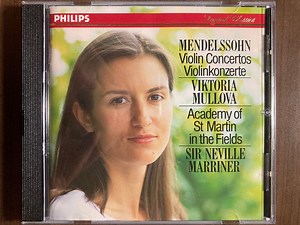 Mendelssohn, Viktoria Mullova, Academy Of St Martin In The Fields, Sir Neville Marriner - Violin Concertos = Violinkonzerte