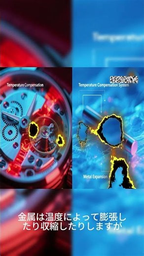 1日に1秒も狂わない？！スイス時計の「隠された魔法」大公開！🕰️✨#short