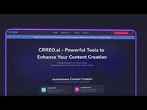 Crreo New Video Maker is LIVE! AI Video Creation, Simplified.