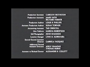 Scrooged (1988) End Credits (HBO 2012)