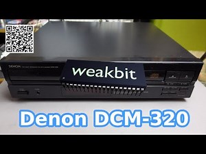 Denon DCM 320 repair