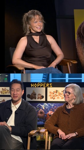 How did we land on a beaver as the protagonist of Disney and Pixar’s Hoppers? 🦫 Find out in this interview with director Daniel Chong and producer Nicole Grindle! Disney and Pixar’s Hoppers hops into theatres March 6. | Walt Disney Studios