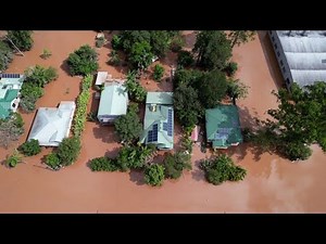 Lismore floods by drone