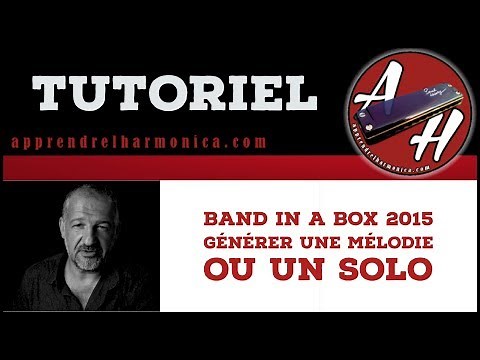 Comment générer une mélodie et/ou un solo avec Band in a box