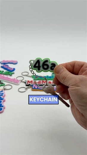 Fully Custom 3D Printed Keychain