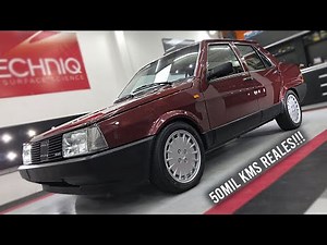 A 1989 Fiat Regatta with 50,000 km!! *Acrylic treatment* | Rodri Cabanay