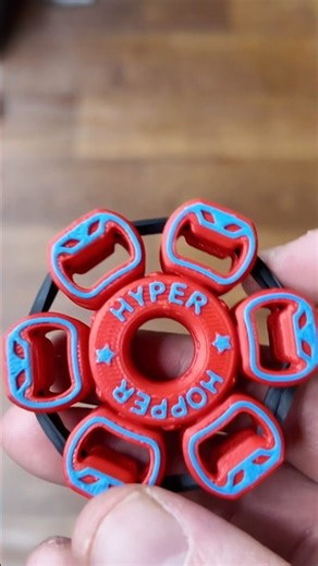 This 3D printed Hyper hopper is so much fun! #3dprinting #asmr #satisfying #3dprint #fyp
