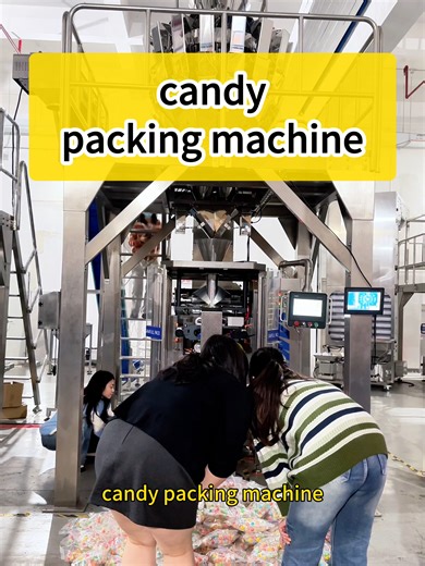 Efficient Candy Packing Machine for Vertical Pouches