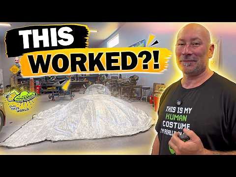The Aluminum UFO Failed... So Ian Roussel Tried This Instead!