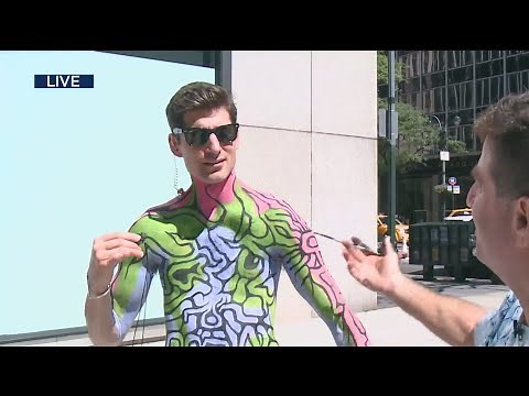 NYC Bodypainting Day: Models to march through NYC, Brooklyn in body paint