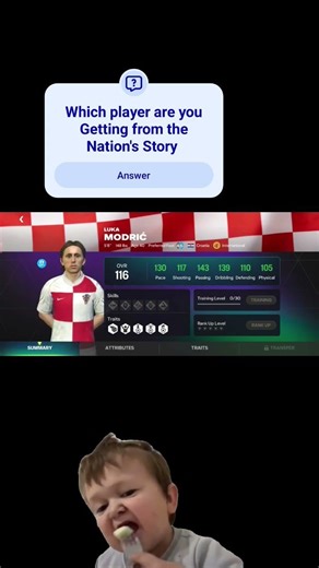 Fc Mobile Nation's Story Croatia Chapter #shortfeed #shorts #viral #fcmobile #fifa