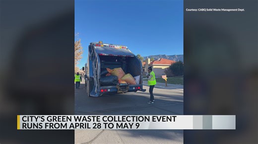 CABQ collecting green waste until May 9