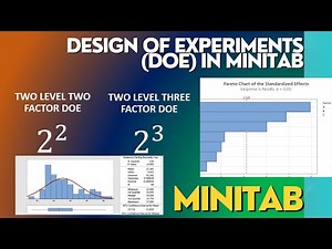 HOW TO CONDUCT DESIGN OF EXPERIMENTS DOE IN MINITAB