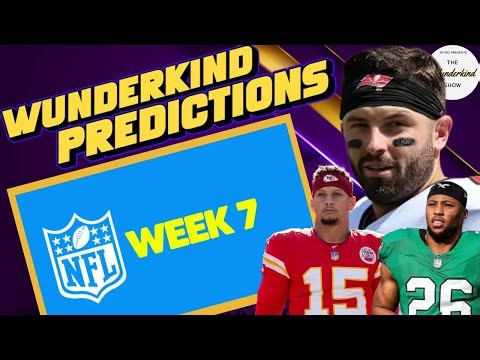 NFL Week 7 Scores & Predictions! The Wunderkind Show Reveals All!