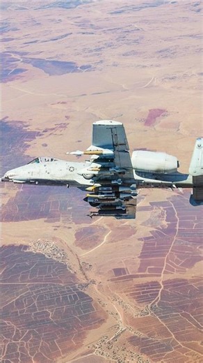 A-10 Drops an Insane Amount of Cluster Bombs