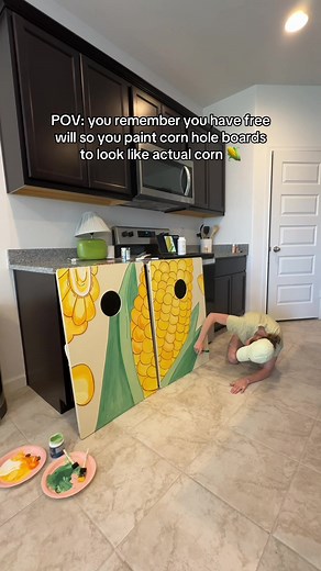 Creating Fun Painted Cornhole Boards for the Park