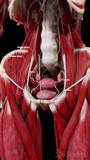 Female Pelvic Floor Muscles: Every Layer Explained #Shorts #Anatomy