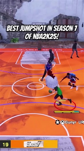 BEST JUMPSHOT IN SEASON 7 OF NBA2k25! #2kcontent #2kcommunity #2k25 #2k #2ktiktok #2kjumpshot #nba2k #nba2k25