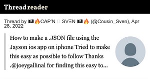 Thread by @Cousin_Sven on Thread Reader App