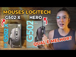 Diferenças entre Mouse Logitech G502 HERO e G502 X