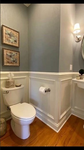 Wainscoting bathroom ideas/wall ideas for the bathroom