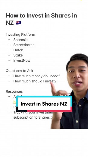 Wanting to start investing in shares? #nzshares #investingnz #nzinvesting #moneyhub #nz