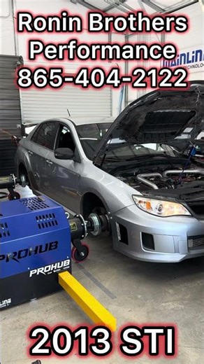 2013 STI on the Hub Dyno